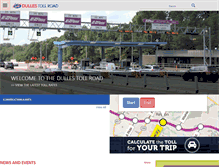 Tablet Screenshot of dullestollroad.com